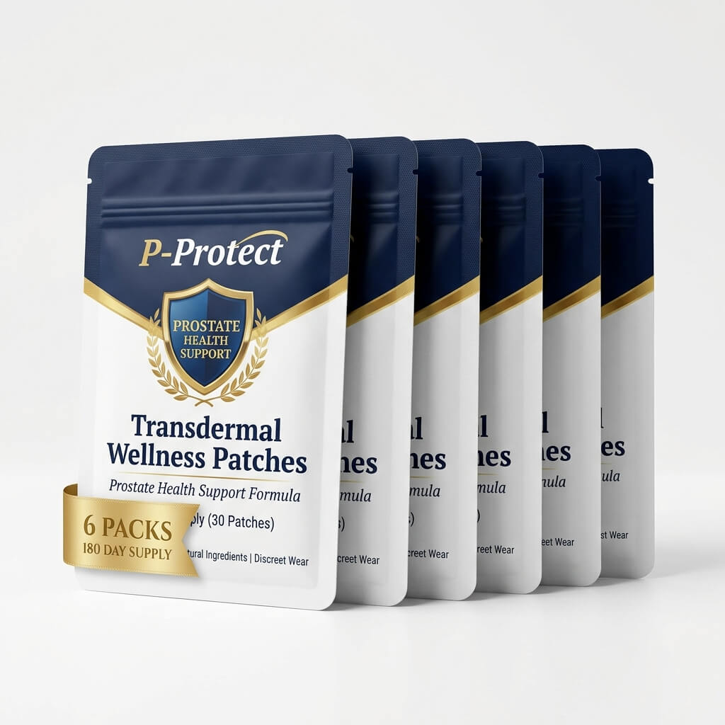 Best patch for enlarged prostate - P-Protect 6-Pack Best Value Box