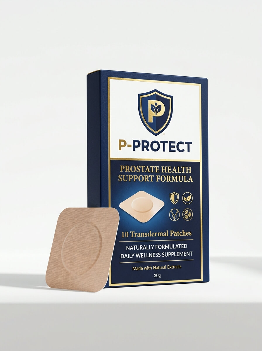 Best natural patch for frequent urination at night - P-Protect 1-Pack